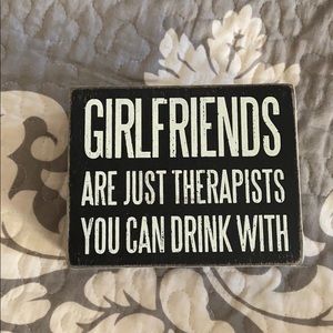 Girlfriends sign